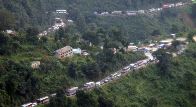 नागढुङ्गा–नौबिसे सडक दिउँसो बन्द गरिने