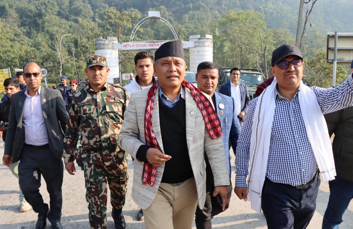 कर्णाली चिसापानी जलविद्युत् अगाडि बढाउँदै छौं  : मन्त्री घिसिङ