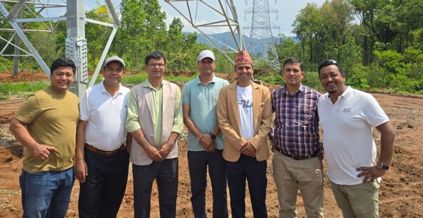प्रवर्धकले बनाए  मर्स्याङ्दी करिडाेरकाे २८ किलाेमिटर प्रसारणलाइन